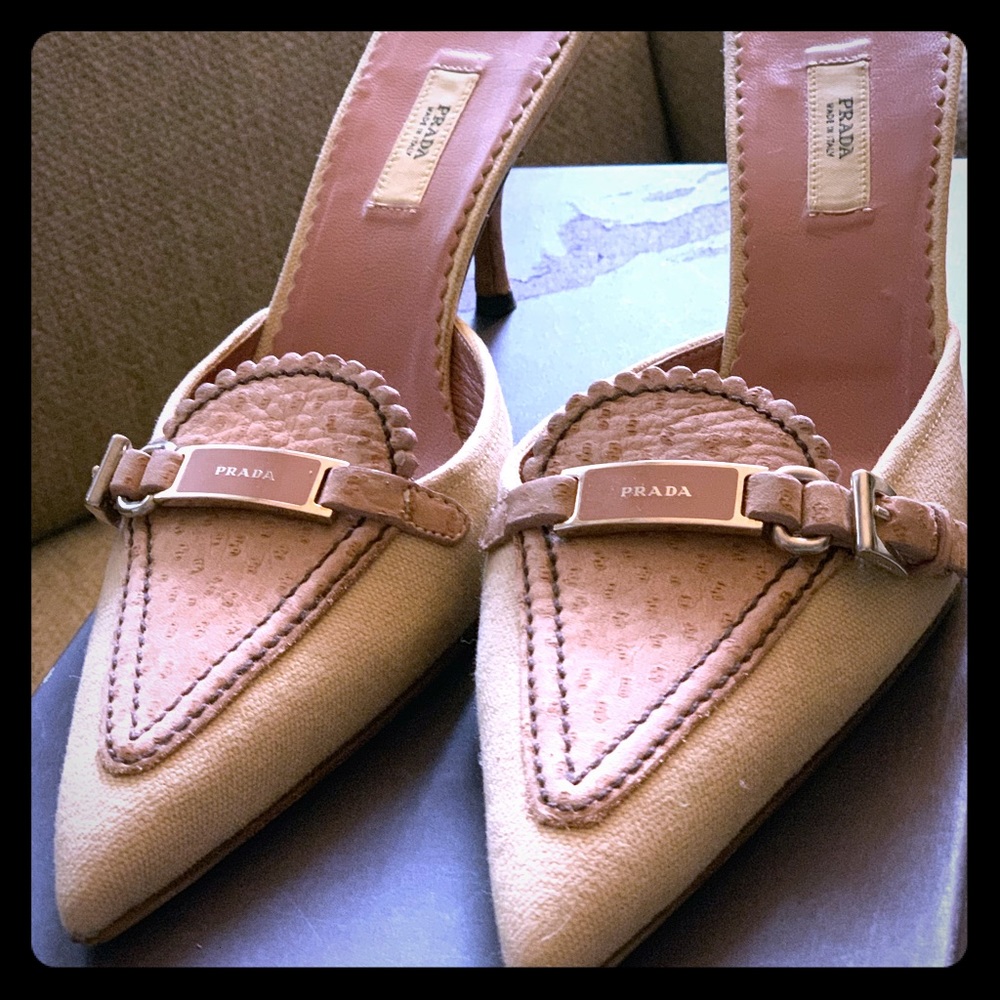 Prada mules